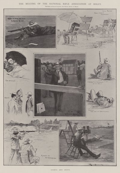 La réunion de la National Rifle Association à Bisley - Ralph Cleaver